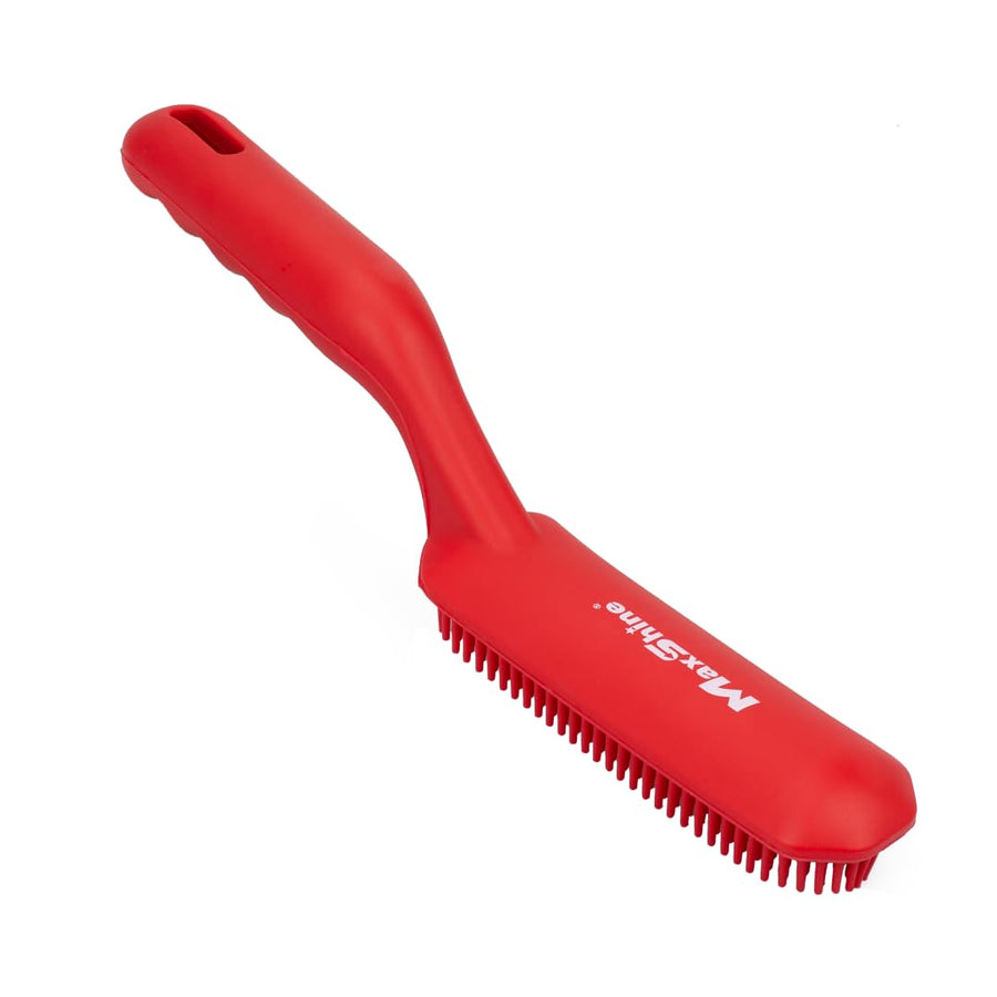 Maxshine Silicone Universal Carpet Detailing Brush | High-Conductivity Bristles Lift Pet Hair, Lint & Debris | Gentle, Durable Cleaning Brush for Carpets, Upholstery & Auto Detailing