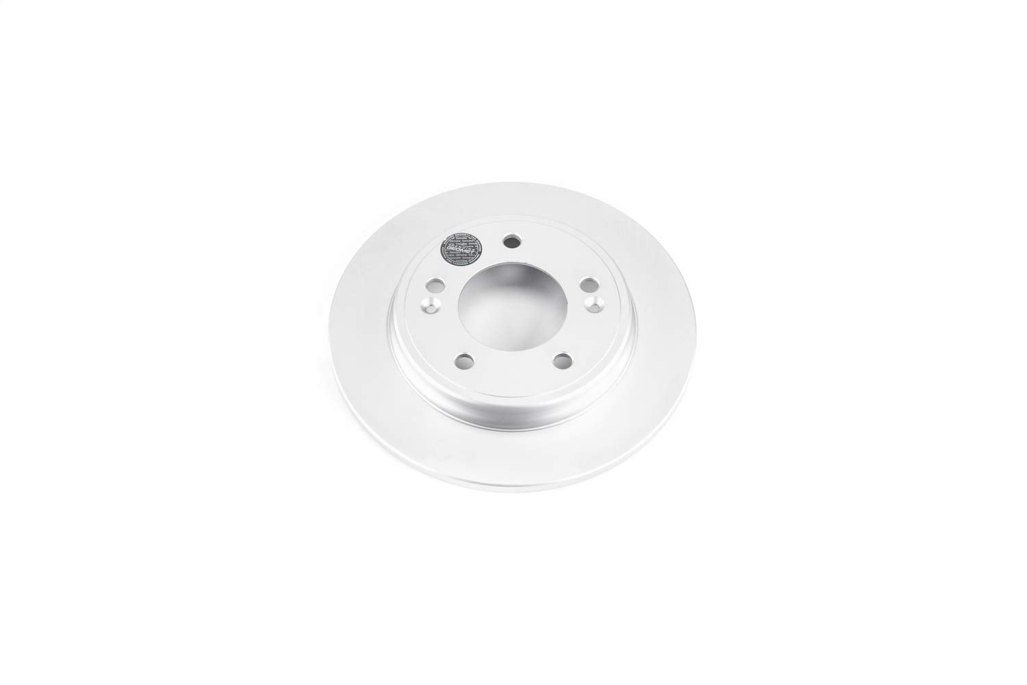 Power Stop Rear JBR1761EVC Evolution Genuine Geomet Coated Brake Rotor For Hyundai Elantra, Hyundai Ioniq, Hyundai Veloster, Kia Forte, Kia Niro [Model Specific]