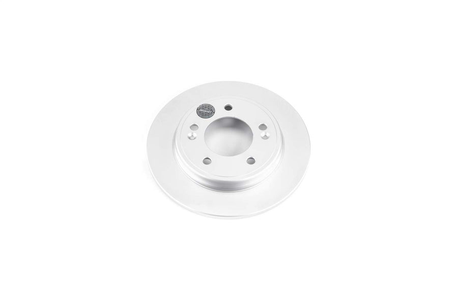 Power Stop Rear JBR1761EVC Evolution Genuine Geomet Coated Brake Rotor For Hyundai Elantra, Hyundai Ioniq, Hyundai Veloster, Kia Forte, Kia Niro [Model Specific]