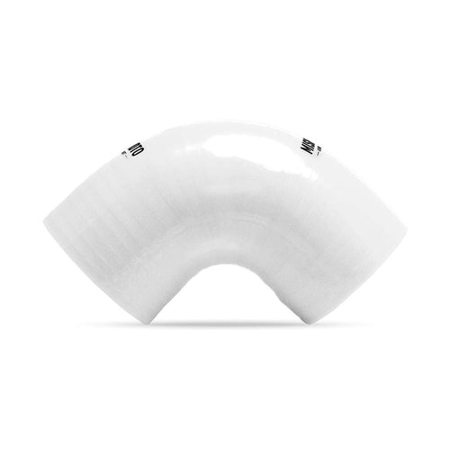 90 Degree Mishimoto 2.5" Coupler, White