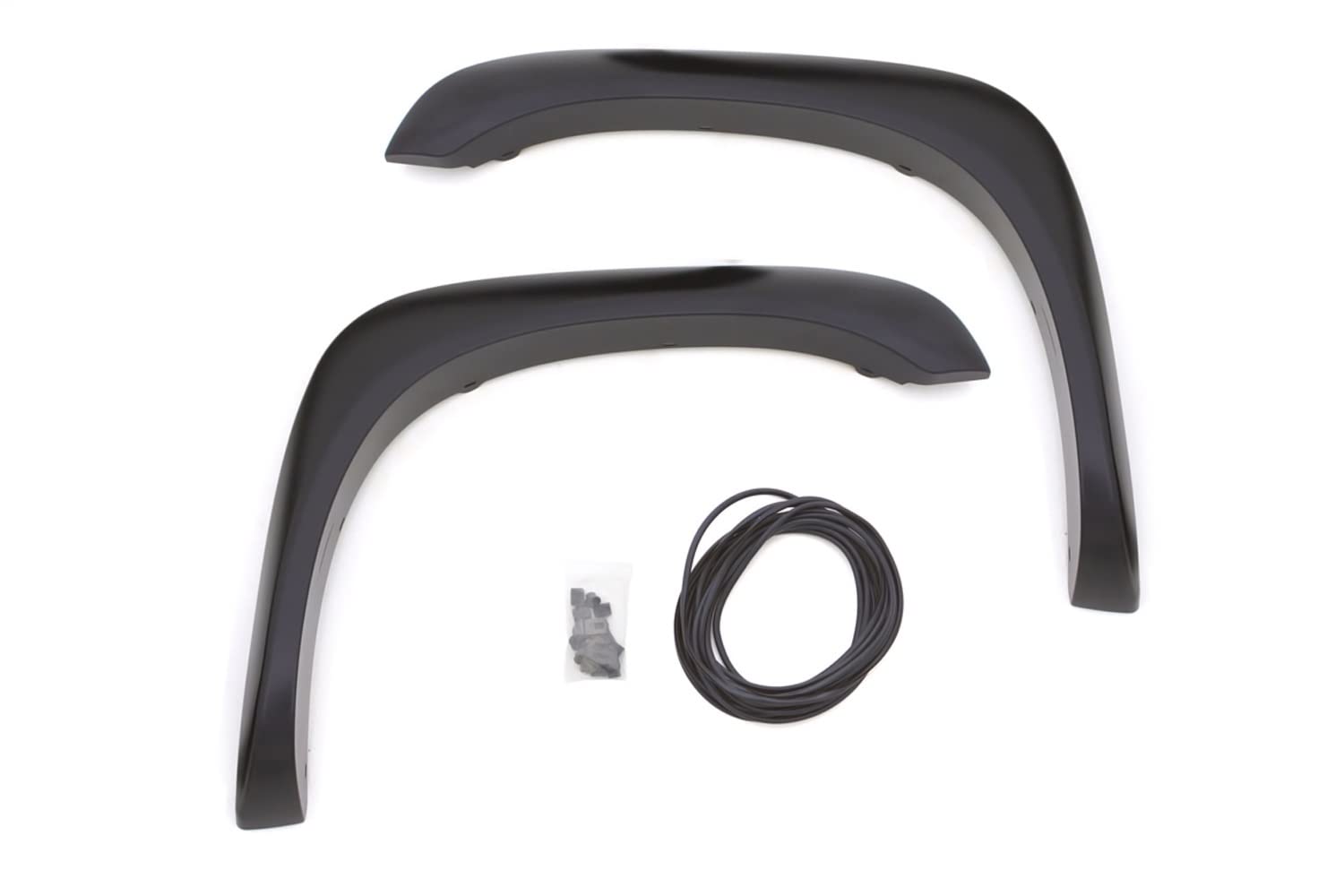 Lund Elite Series Black Extra Wide Style Standard Front Fender Flare - 2 Piece EX203SA