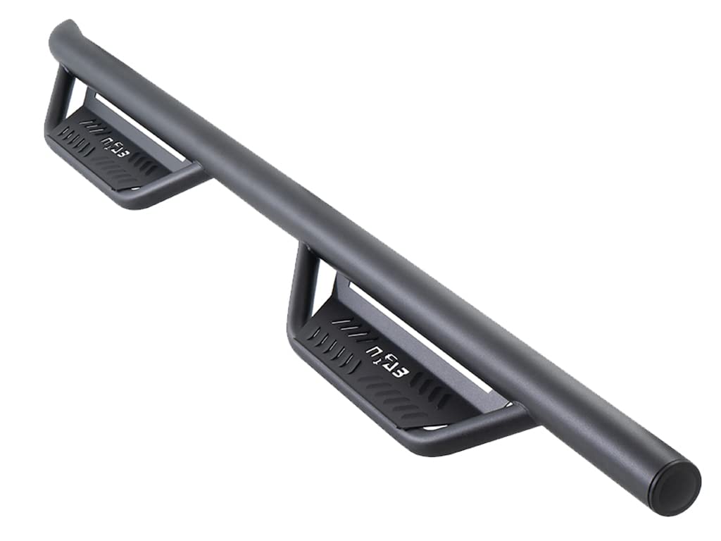 N-Fab Podium Step HPD1573QC-TX LG Textured Black 3 in. Main Tube Diameter 2 Steps Per Side w/o Bed Access Podium Step