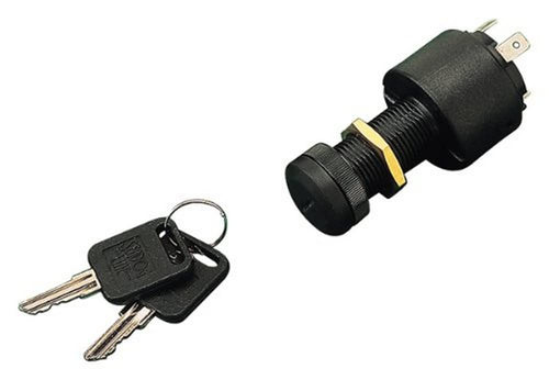 Four Position Ignition Switch Sea Dog 420375-1, Long Shaft / 4 Screws