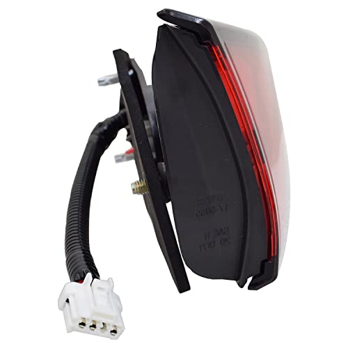 Left TYC Tail Light Assembly Compatible with 2020-2020 Nissan Sentra
