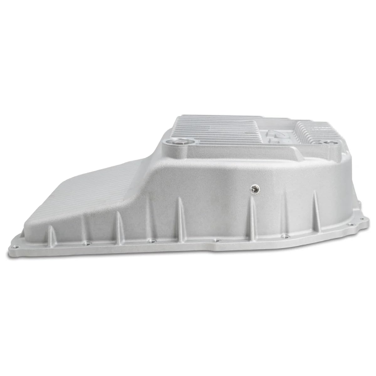 Heavy-Duty PPE Deep Cast Aluminum Automatic Transmission Pan Compatible with 2015-2020 GM 8L90 8-Speed Transmission (Brushed)