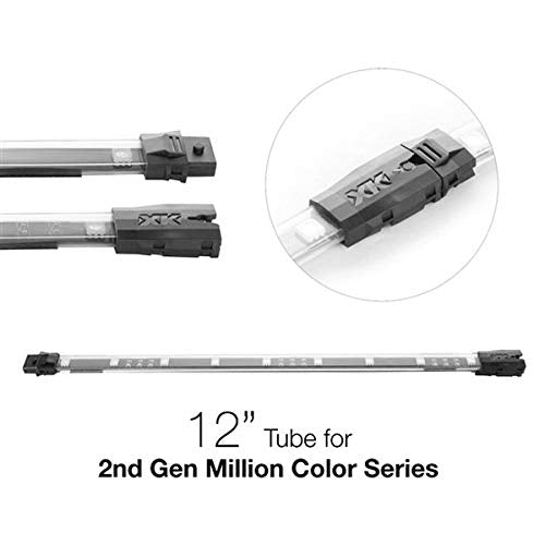 XKGLOW 2nd Gen XK-3P-T-12 12in Million Color LED Tube for Million Color Series