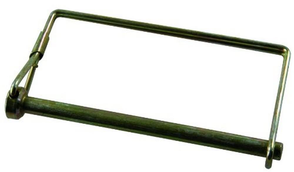 Safety Lock Pin JR Products 01214 - 1/4" x 3-1/2" Usable Length, green