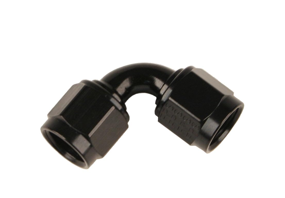 Black -6AN Female Coupler Tube Style Fragola