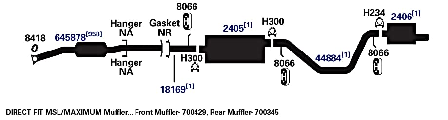 Exhaust Pipe AP Exhaust Products 18169