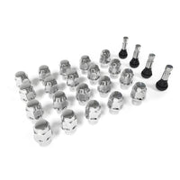 Installation Kit Legendary Wheels - Set of (20) 1/2"-20 Lug Nuts - 3/4" Hex Head & (4) Valve Stems