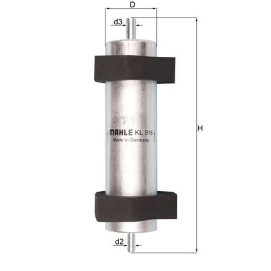 Fuel Filter MAHLE KL 916