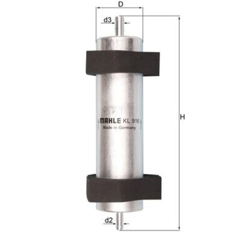 Fuel Filter MAHLE KL 916