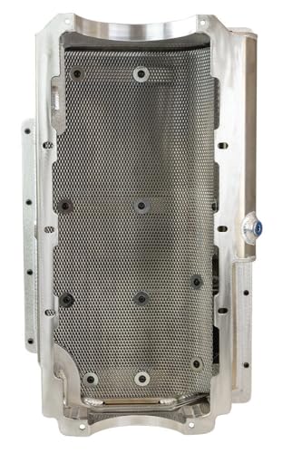 Moroso Aluminum 20394 2 Piece Wet Sump Oil Pan, Fits Big Block Chevy CN/Energy/DRCE2 Blocks, For use w/External Oil Pump