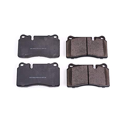 Power Stop Z16 Evolution 16-1263 Front Ceramic Brake Pads For Land Rover Range Rover 2006-2009, Land Rover Range Rover Sport 2008-2009 [Model Specific]