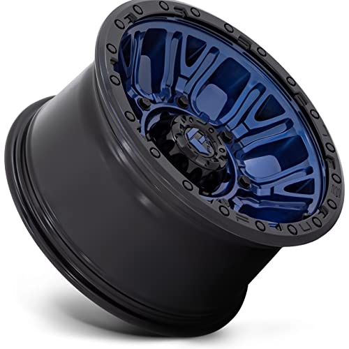D827 TRACTION FUEL OFF-ROAD 20X10, 5X5.0, 4.79, -18mm DARK BLUE WITH BLACK RING - D82720007547