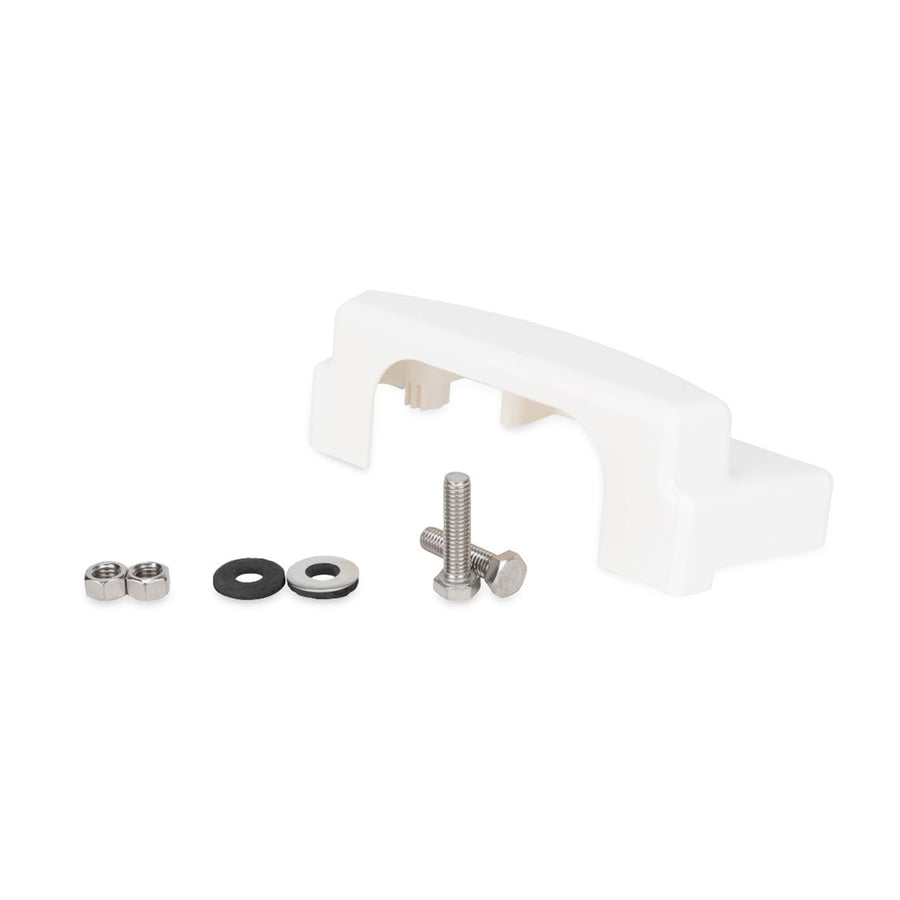 Replacement Hinge Cover & Hardware, Gravity Toilet White