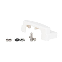 Replacement Hinge Cover & Hardware, Gravity Toilet White