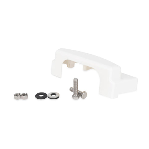 Replacement Hinge Cover & Hardware, Gravity Toilet White