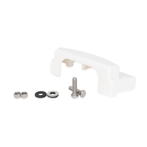 Replacement Hinge Cover & Hardware, Gravity Toilet White
