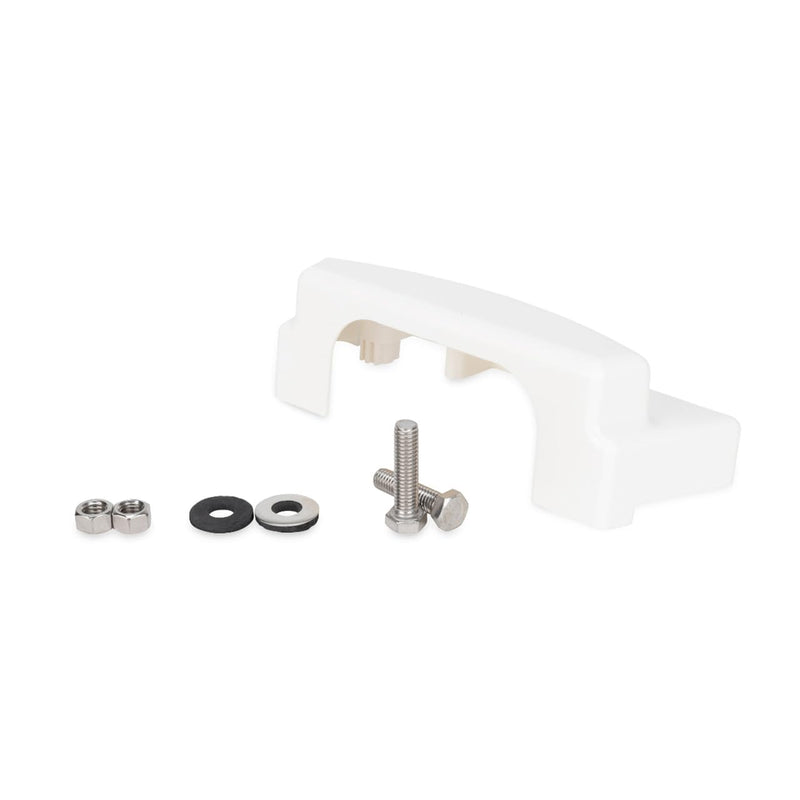 Replacement Hinge Cover & Hardware, Gravity Toilet White