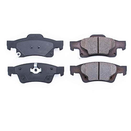 Power Stop Z16 16-1498 Evolution Rear Ceramic Brake Pads For Dodge Durango 2011-2020, Jeep Grand Cherokee 2011-2020 [Model Specific]