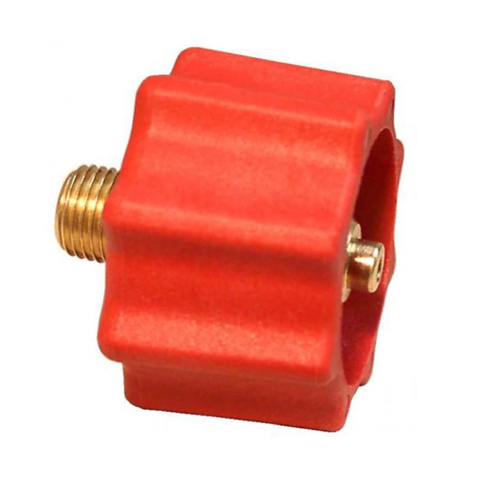 Marshall Excelsior AP Products ME519 Acme Type 1 QCC Connector - 1/4" MNPT x 1-5/16" Female, Red Handle
