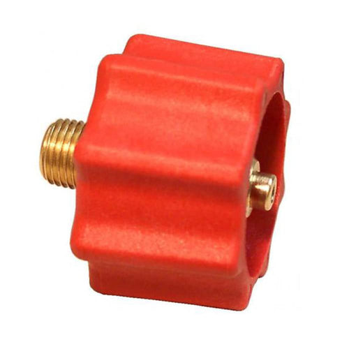 Marshall Excelsior AP Products ME519 Acme Type 1 QCC Connector - 1/4" MNPT x 1-5/16" Female, Red Handle