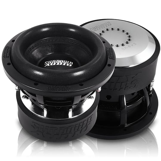 SA-8 V.3 D2 Sundown Audio 8" Dual 2 Ohm Subwoofer - 600W RMS / 1200W Peak - 16mm Xmax, Cast Aluminum Frame, Low Distortion Car Subwoofer - Vented Design for Ported Enclosures