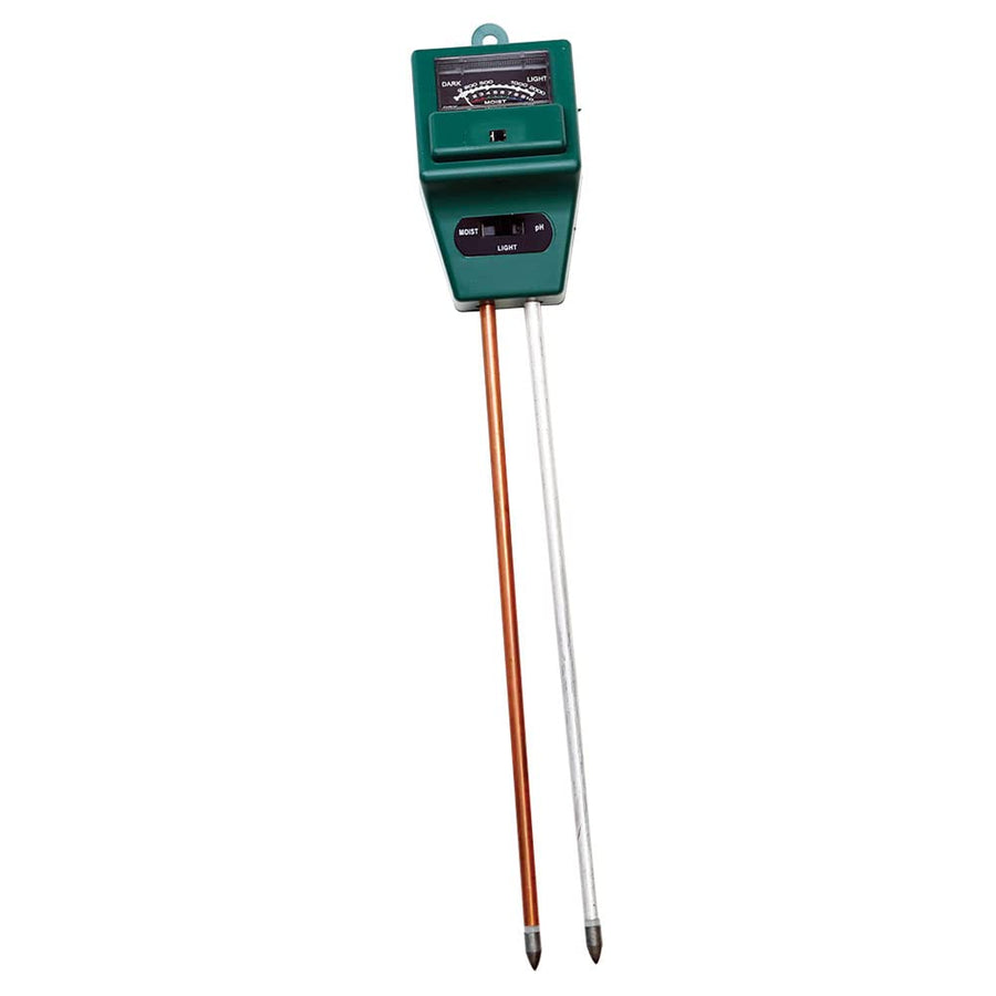 Evolved Harvest Evolved Habitats pH Meter - Reliable Easy-to-Use Moisture/Acidity/Alkalinity/Sunlight Content Soil Test Meter