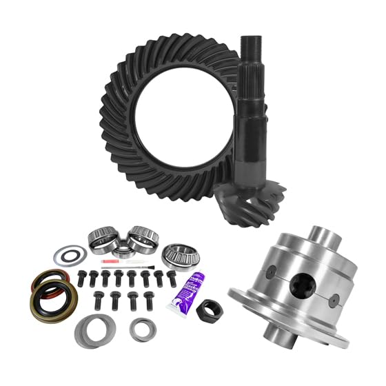 3.73 Rear Ring & Pinion, 11.25" Dana 80, Install Kit, 35 Spline Posi, 4.375" BRG