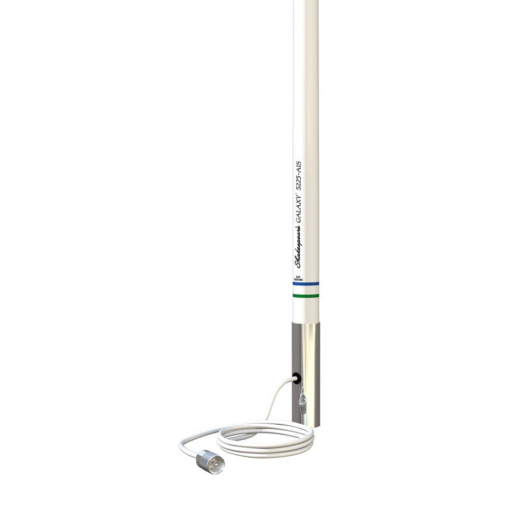 Galaxy Antenna Shakespeare AIS 8' - VHF/AIS - 6dB Stainless Steel Ferrule