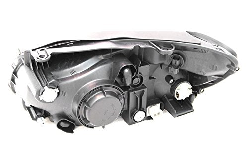 Left TYC Headlight Assembly Compatible with 2007-2009 Kia Spectra
