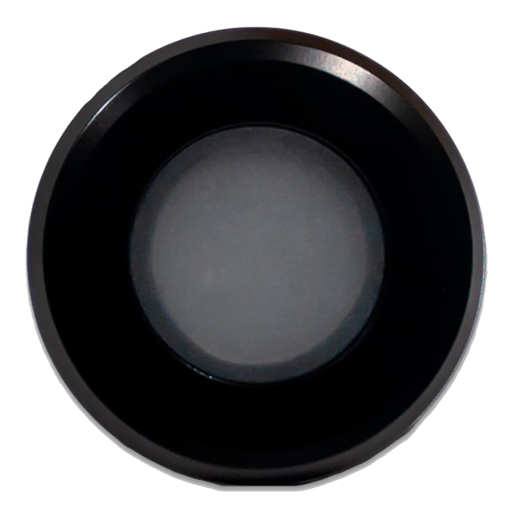 Large LED Down Light - shadow-caster Simplified 2" - Black Housing - Red/White/Blue - Waterproof