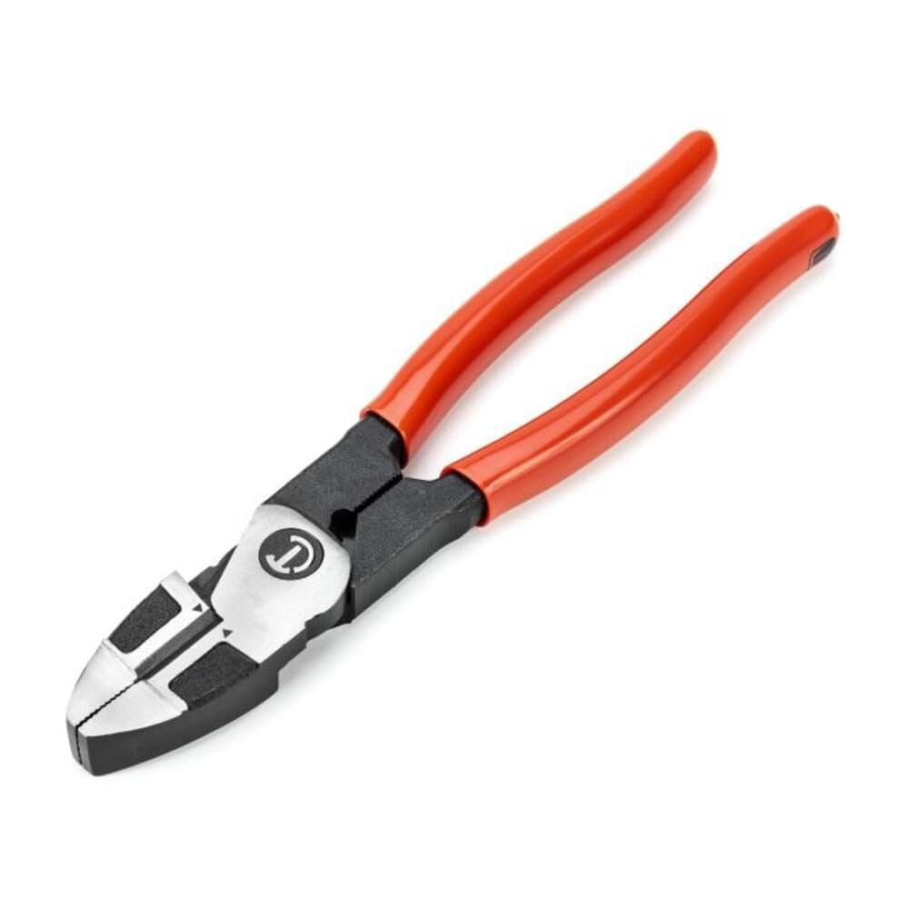Crescent Z2 Plier Lineman's with Dipped Handle - Home Improvement, Repair & Electrician Tool for Cable Cutting - 9.5" - Z20509-06