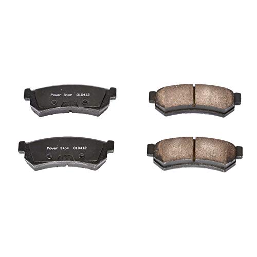 Z16 Evolution Power Stop Rear Ceramic Brake Pads For Chevrolet Optra 2007, Suzuki Forenza 2007-2008, Suzuki Reno 2007-2008 [Model Specific]