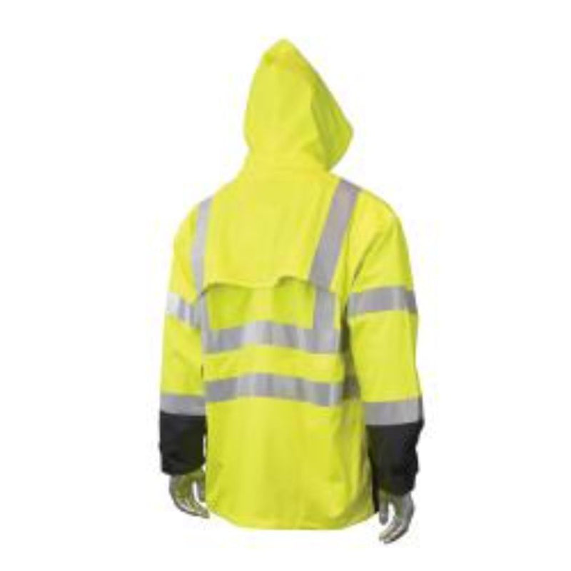 Industrial Safety Rain Jacket Radians RW07J-3ZGV-XL