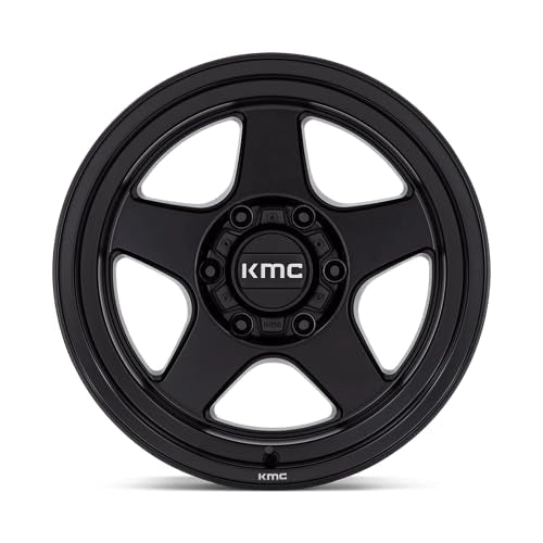 KMC Wheels 17X8.5 LOBO 5X5.04.36 -10mm MATTE BLACK - KM728MX17855010N