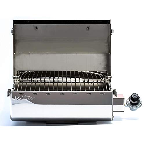 Kuuma Grill-Stow N Go 125, Gas w/EU-Style Fitting Camco Manufacturing