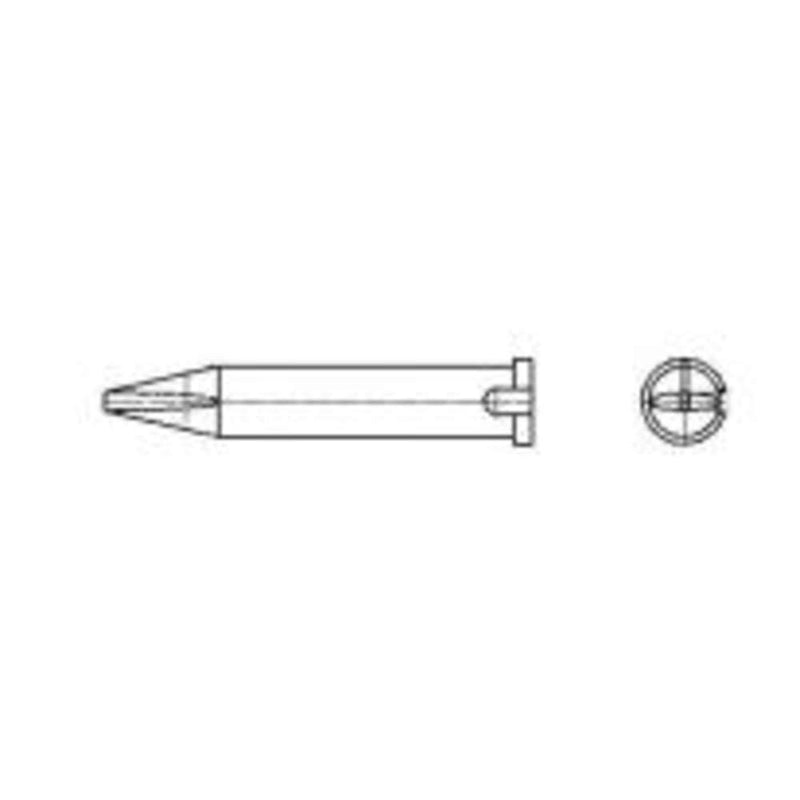 Weller Tool XTR M Tip Soldering Chisel 3 2X1 2