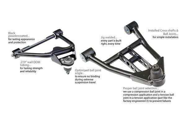 StrongArms Ridetech - Front Lower Control Arms
