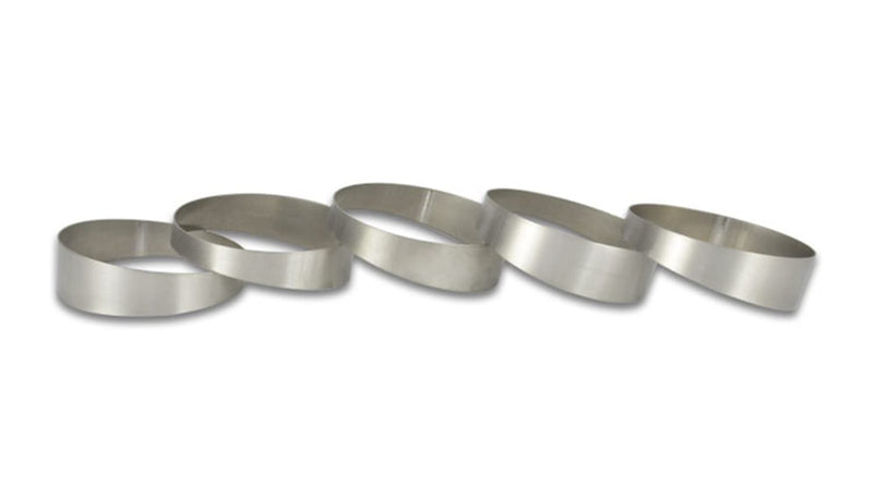 Pie Cuts, Vibrant Power 13271, CP1 Titanium, Natural, 2.25 in. Outside Diameter, 3.75 in. Centerline Radius, 9 degree per cut, Set of 5