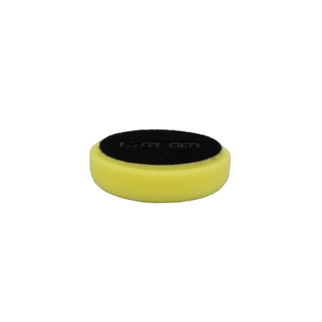 3” Maxshine Universal Flat Polishing Foam Pad for Cutting, Polishing, and Finishing - Hook & Loop DA and Rotary Polisher Compatible, Scientifically Designed Polishing Pad for Seamless Contouring