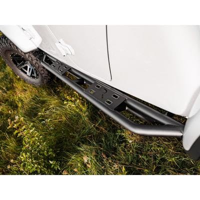 TrailCrawler RAMPAGE PRODUCTS Rock Slider Steps for Jeep Gladiator JT | Pair, Steel, Black | 88736 | Fits 2020-2025 Jeep Gladiator JT