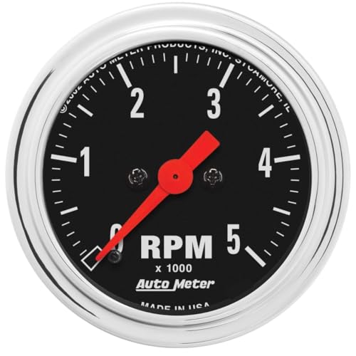AutoMeter - Tachometer, Gauge, 2 1/16", 5K RPM, in-Dash