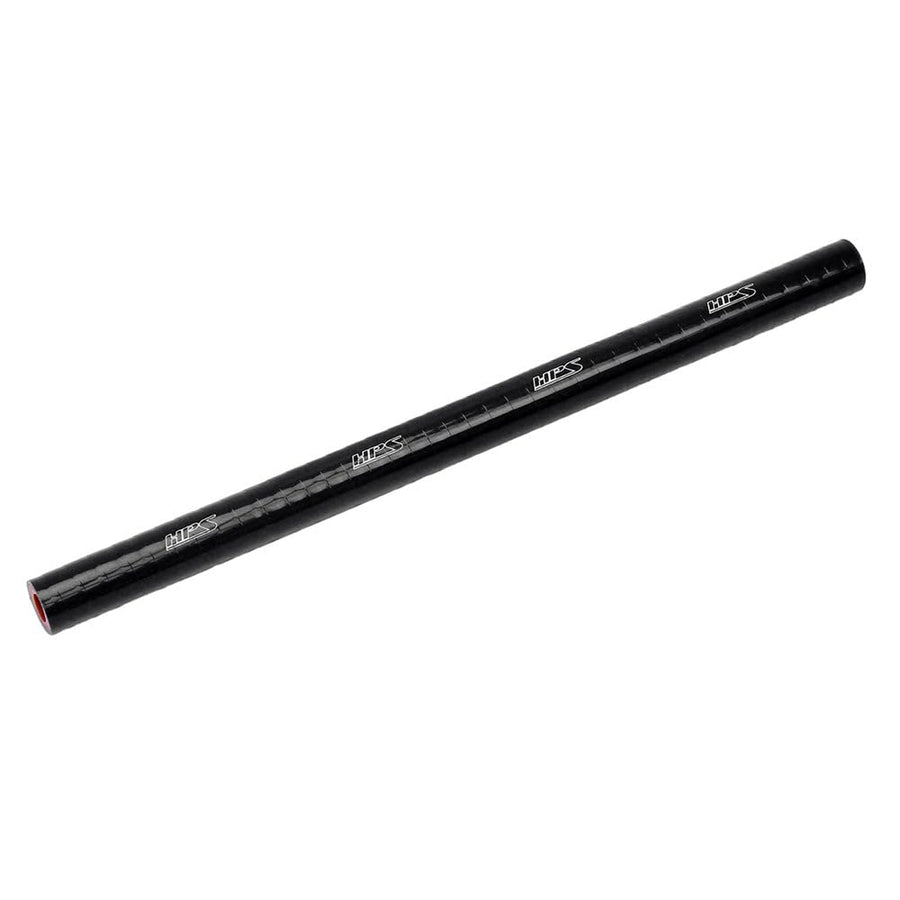 HPS HTST-138-BLK High Temperature 4-ply Silicone Tube Coupler Hose, 80 PSI Maximum Pressure, 12" Length, 1-3/8" ID, Black