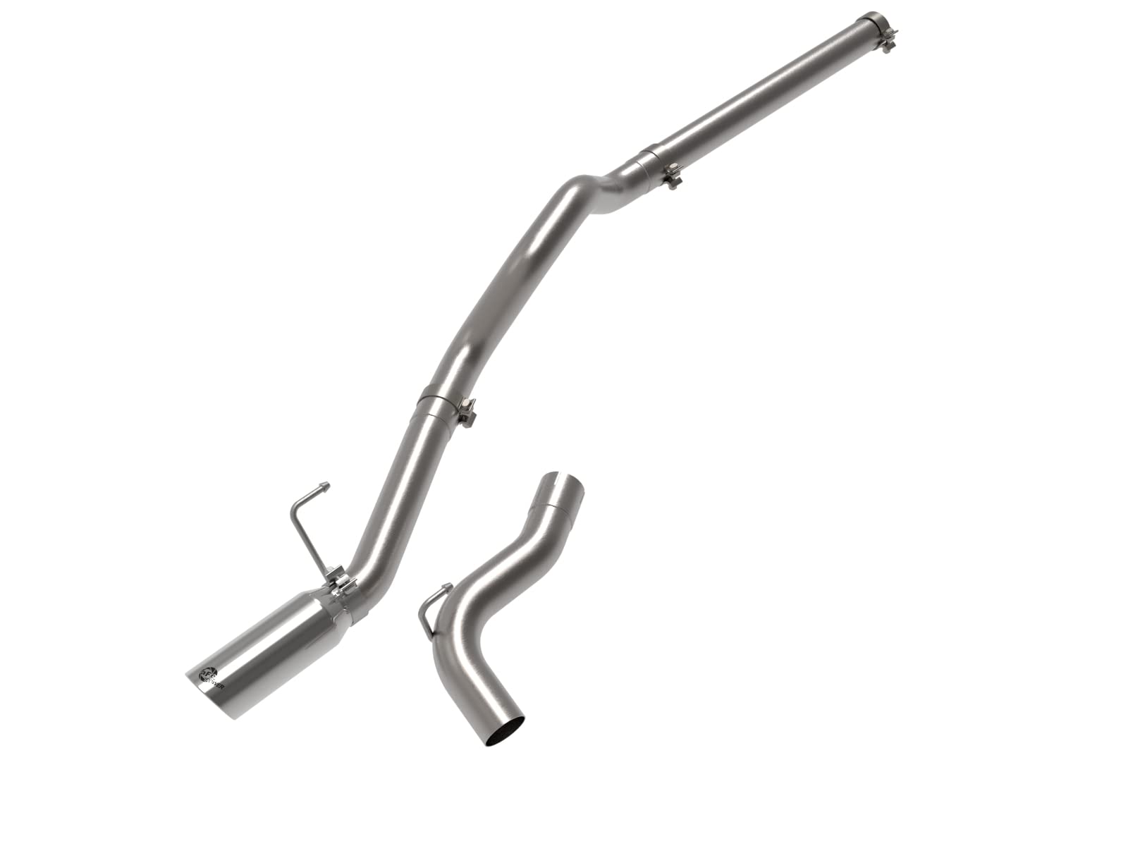 aFe Power 2-1/2 IN Vulcan Series 304 Stainless Steel Cat-Back Exhaust System w/Polish Tip Fit Mercedes-Benz Sprinter 14-18 2.1/3.0L (td) 49-36502-P