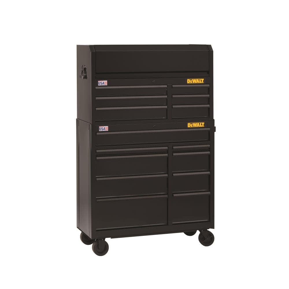 DEWALT 9-Drawer Rolling Tool Cabinet, 41-in., Black (DWST24190)