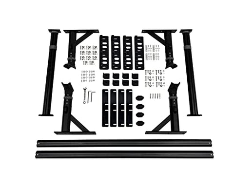 Overland Vehicle Systems Freedom Rack Side Support Bars 22040103, Short Bed Application, 6' Beds