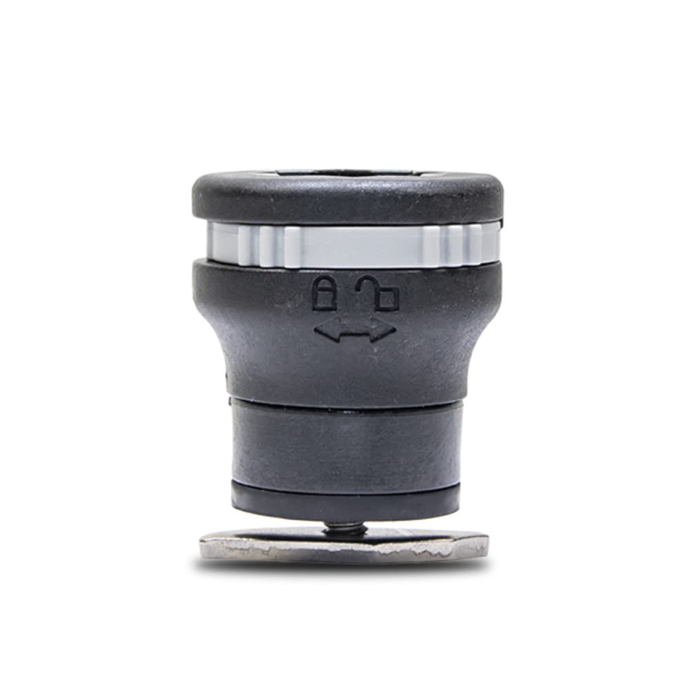 Kayak RAILBLAZA Rod Holder Tube with MiniPort Track Mount Base for Baitcasting, Spinning and Conventional Reels