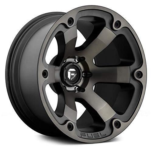 OFF-ROAD FUEL BEAST 18X9 5X150 5.79 20mm MATTE BLACK DOUBLE DARK TINT - D56418905657